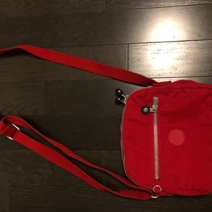 NWOT red kipling crossbody